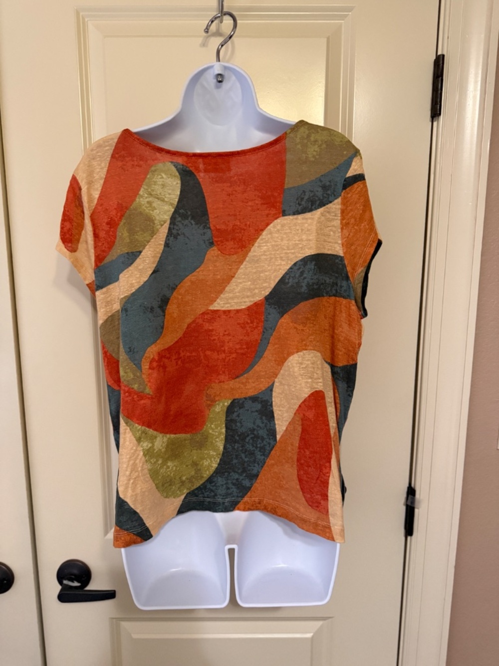 Rachel Zoe Linen Top Size XL - Picture 2 of 8